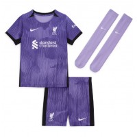 Liverpool Alexis Mac Allister #10 Tretí Detský futbalový dres 2024-25 Krátky Rukáv (+ trenírky)